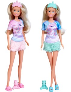 Bambola Steffi Love Pyjamas unicorno 29 cm Simba 2 modelli | shopincasa.it