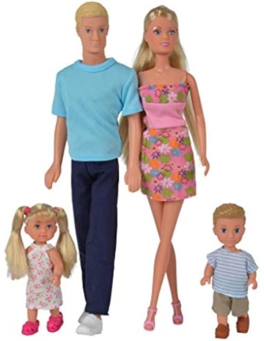 Steffi Love Famiglia: Set di Gioco con Bambole