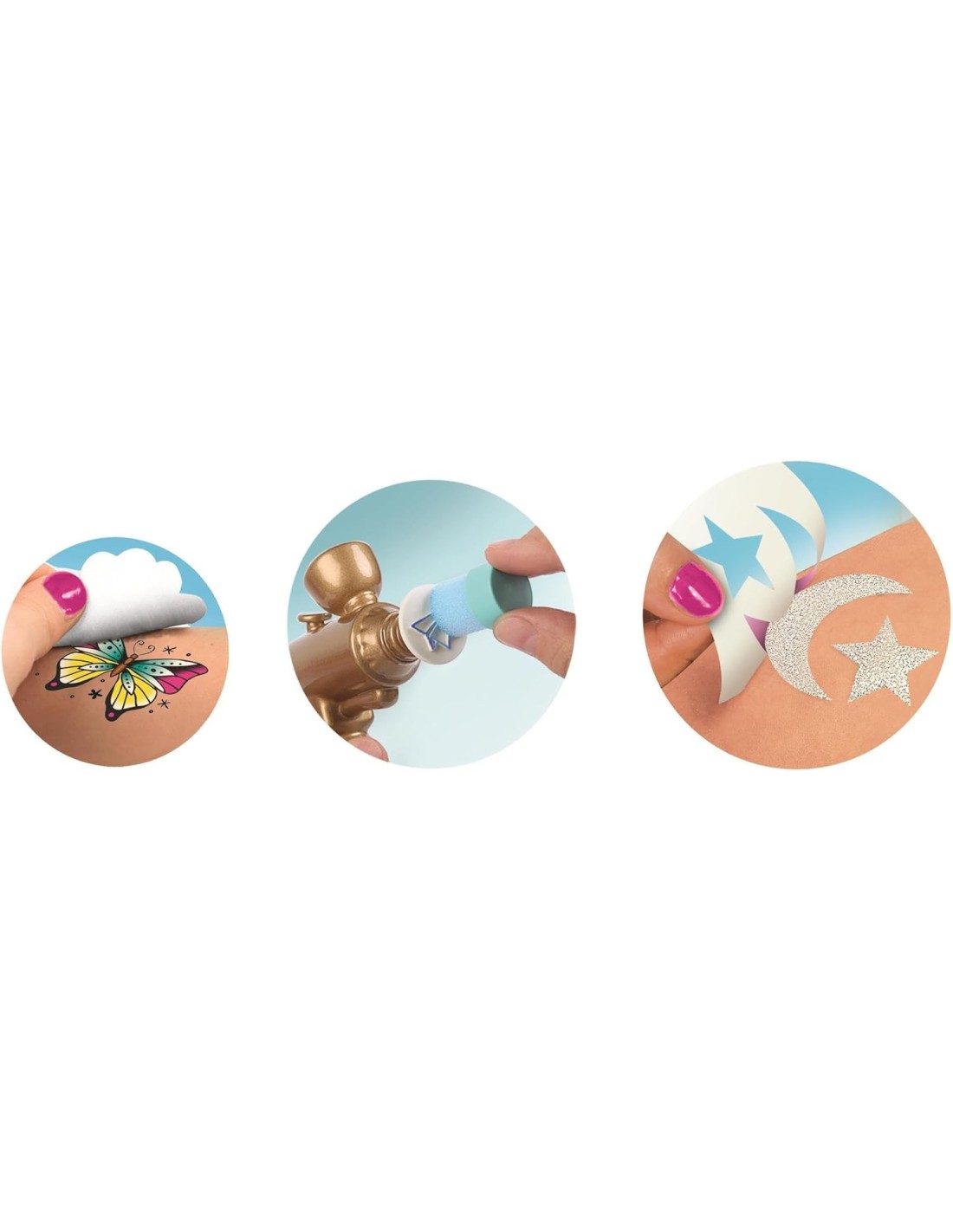 Clementoni Crazy Chic My Tattoo Lab kit tatuaggi temporanei bambine 6+ anni | Shop in Casa