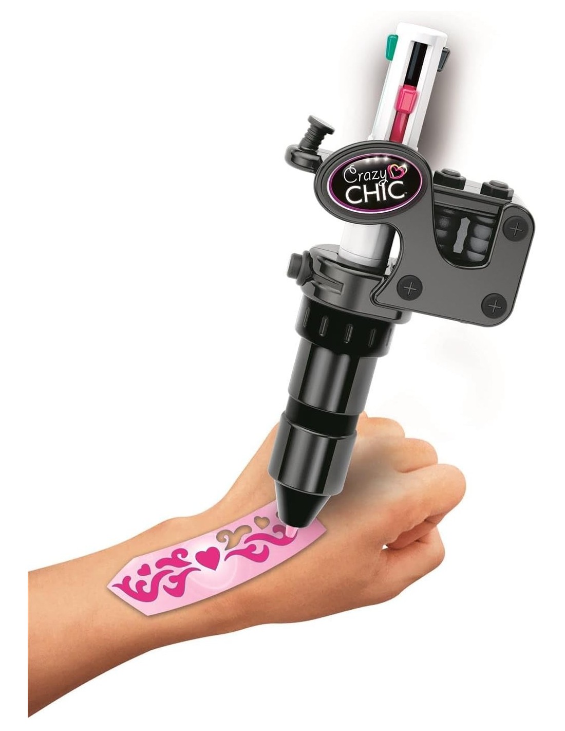 Clementoni Crazy Chic My Tattoo Lab kit tatuaggi temporanei bambine 6+ anni | Shop in Casa