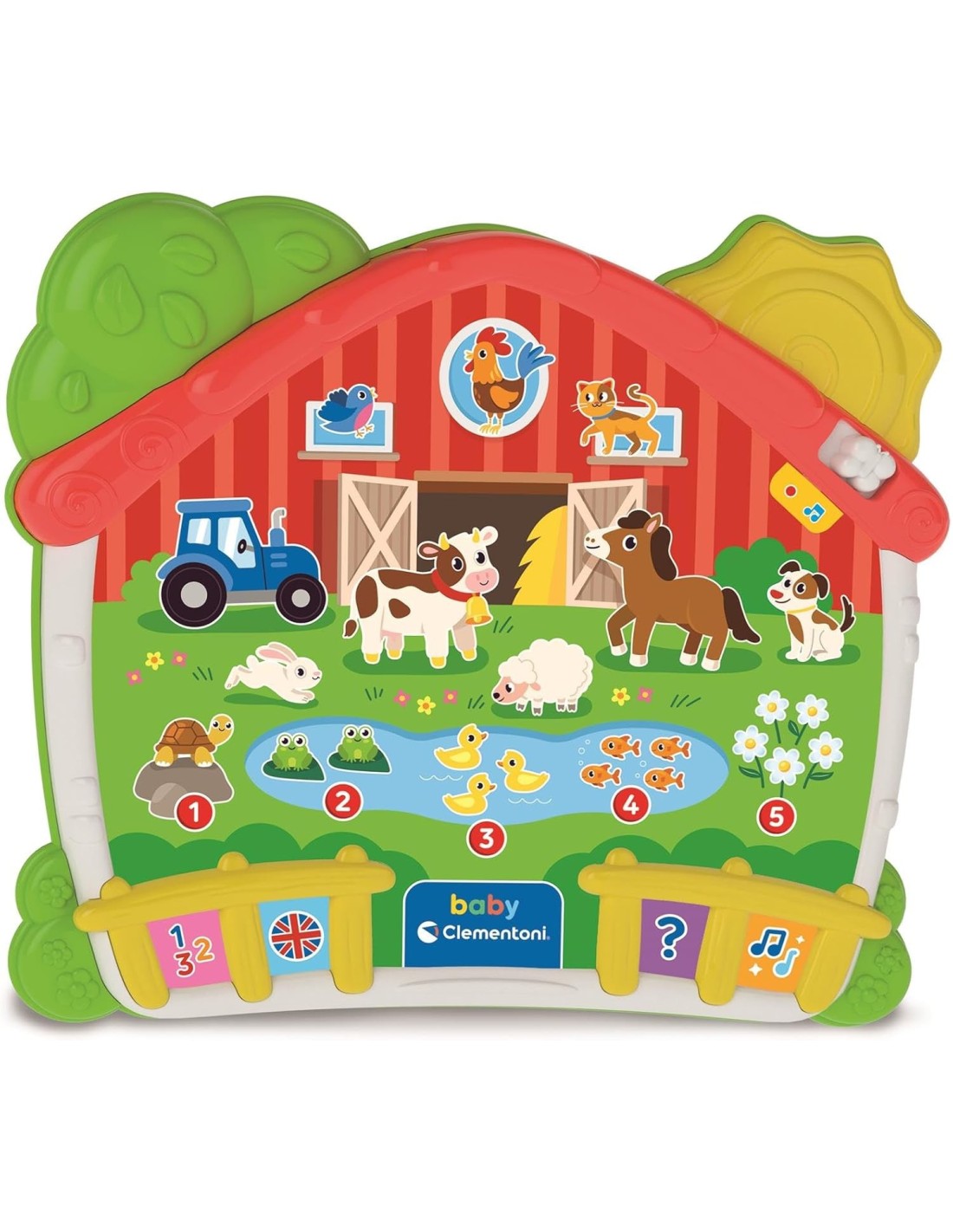 Clementoni La Fattoria Canta e Impara gioco educativo bambini | Shop in Casa