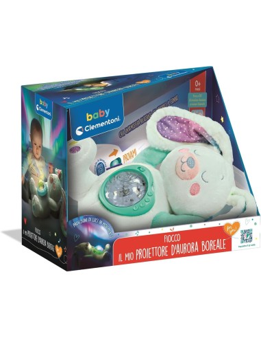 Clementoni Fiocco Proiettore Aurora Boreale peluche bambini | Shop in Casa