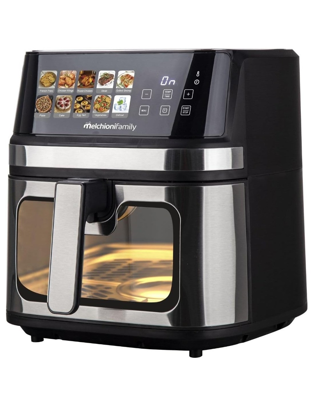 Melchioni Family Gaia Plus friggitrice ad aria 8L doppia resistenza | shopincasa.it