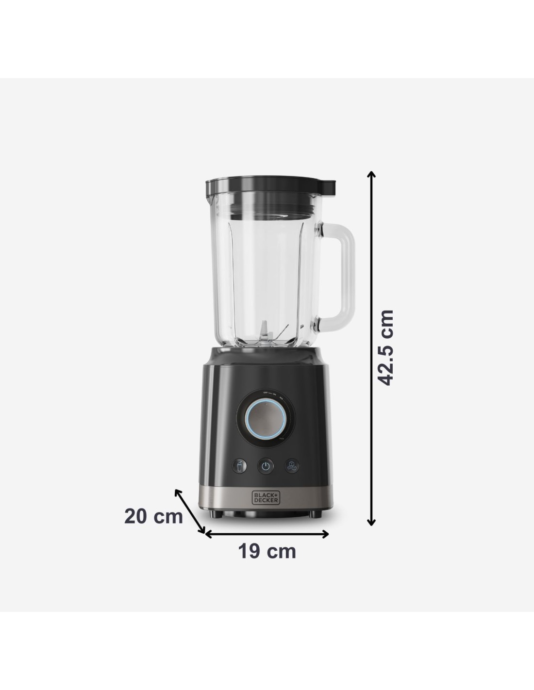 Black+Decker BXJB2000E frullatore 2000W caraffa vetro 1.8L | Shop in Casa