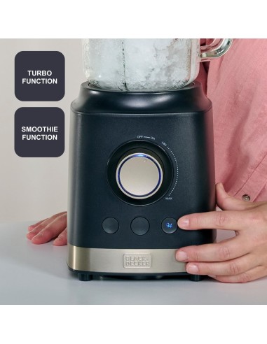 Black+Decker BXJB2000E frullatore 2000W caraffa vetro 1.8L | Shop in Casa