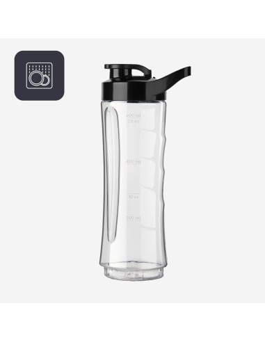 Black+Decker BXJBA350E frullatore portatile 350W 2 contenitori 600ml | Shop in Casa