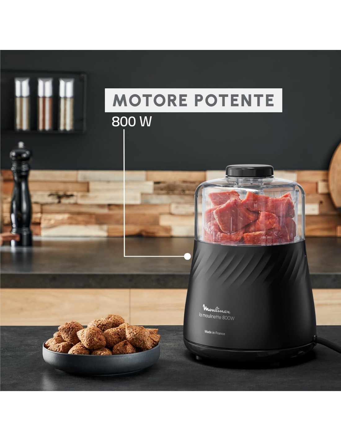 Moulinex La Moulinette Eco Respect DP7108 tritatutto 4-in-1 800W | Shop in Casa