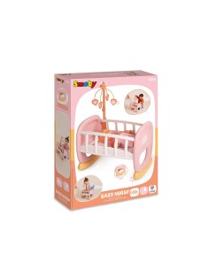 Smoby Baby Nurse Culla per Neonati Giocattolo Bambini 18+ Mesi | Shop in Casa