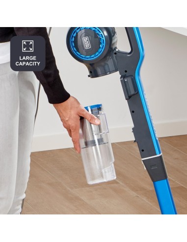 Black+Decker BXVMS600E scopa elettrica 3 in 1 600W blu | Shop in Casa