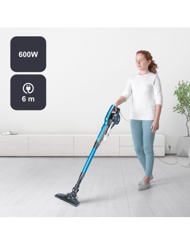 Black+Decker BXVMS600E scopa elettrica 3 in 1 600W blu | Shop in Casa