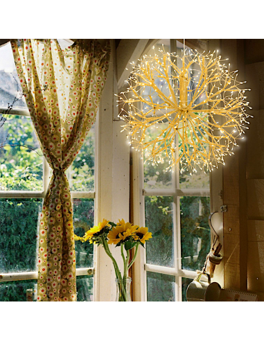LUCI DI NATALE: vendita online RAMO SFERA 77508 CHAMPAGNE 40CM 576MICROLED BIANCO CALDO in offerta