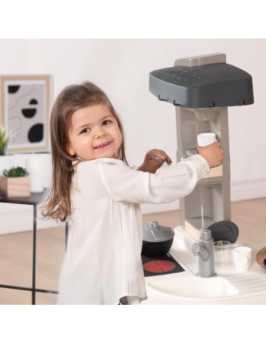 PRESCOLARI: vendita online CUCINA GIOCATTOLO, TEFAL STUDIO, SMOBY, 27 ACCESSORI, SUONI REALISTICI, 48X46X100CM in offerta