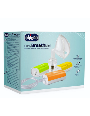 Chicco Easy Breath Mini Aerosol Portatile a Micropistone | Silenzioso e Compatto | Shopincasa.it