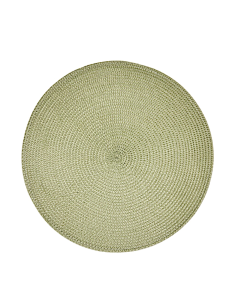 Tovaglietta Tresse verde oliva Ø38 cm – Atmosphera | shopincasa.it