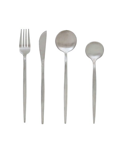 Set posate 24 pz Sky Lounge in acciaio inox | shopincasa.it
