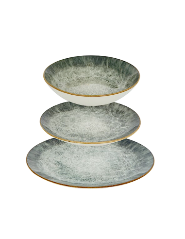 SERVIZIO TAVOLA 12PZ 212371 JULIETTE VERDE