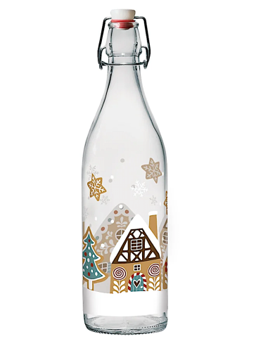 BOTTIGLIA LORY 1LT DECORO COTTAGE CAROSELLO