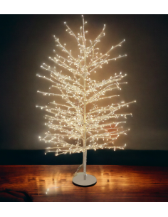 LUCI DI NATALE: vendita online ALBERO 76310 RAMO TIGLIO CHAMPAGNE 784MICROLED H170CM in offerta