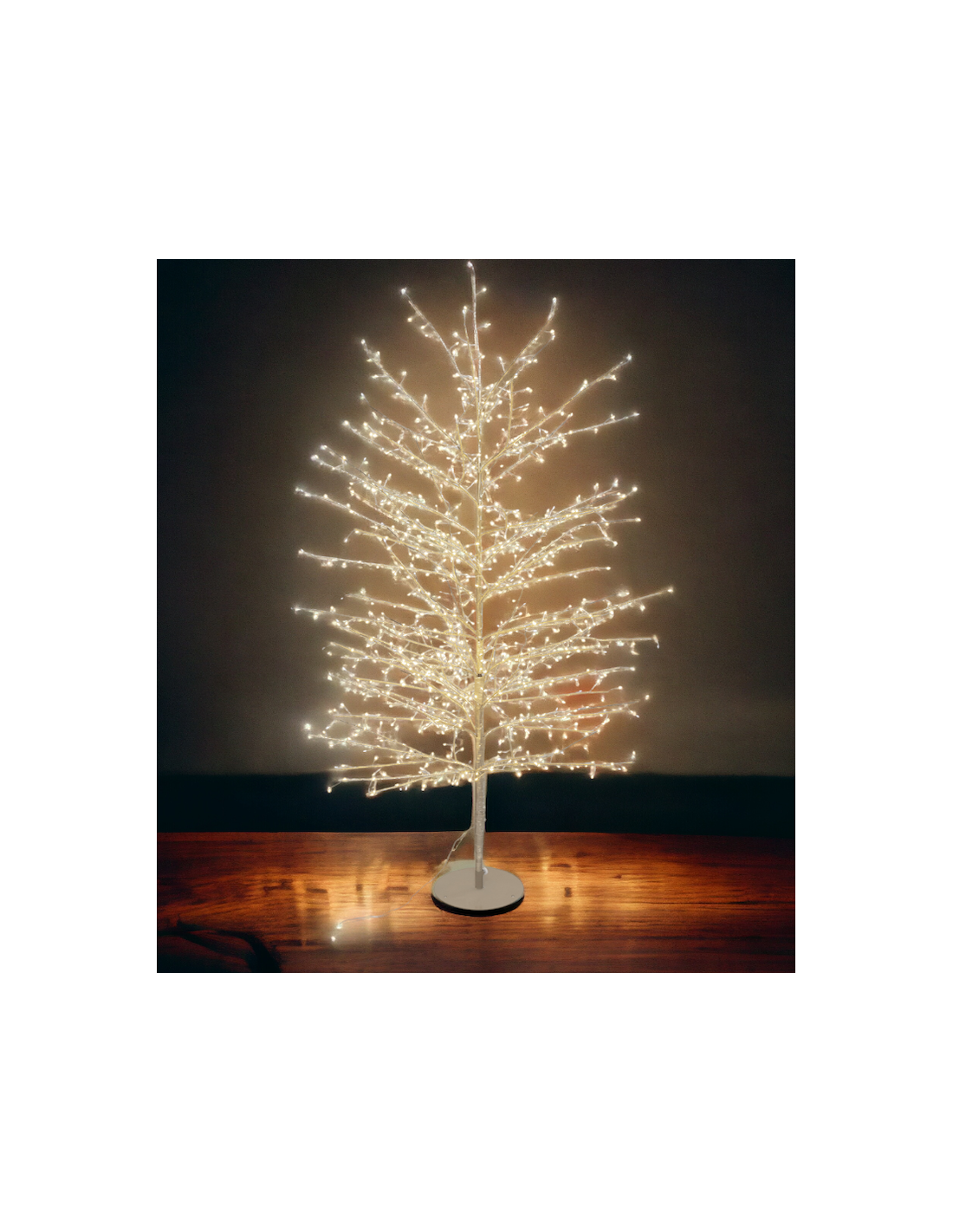 LUCI DI NATALE: vendita online ALBERO 76310 RAMO TIGLIO CHAMPAGNE 784MICROLED H170CM in offerta