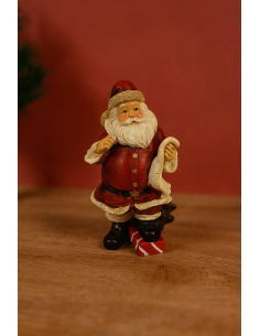 OGGETTISTICA NATALE: vendita online Babbo Natale 14,5cm Assortito, Statuina Natalizia, Decorazioni da Tavolo, La magia di Nat...