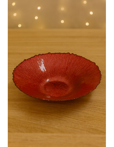 BUSTE E CARTE DA REGALO: vendita online Centrotavola di Natale Vetro Rosso 40cm, Decorazioni Natalizie, Accessori Tavola, La ...