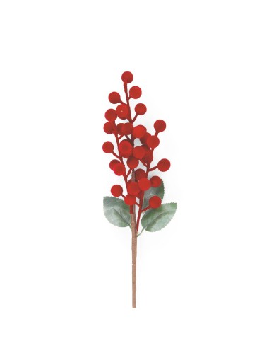 PICK FLOCCATO ROSSO POLISTIROLO/PLASTICA 40CM