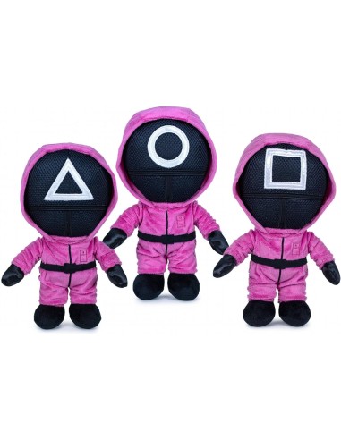 Peluche Squid Game guardie 28 cm assortiti | shopincasa.it