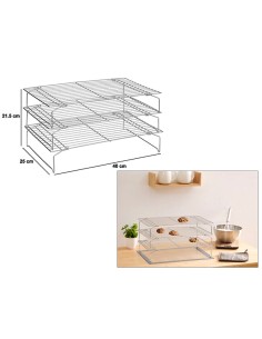 Confezione 3 retine per pasticceria 40 x 25 cm | shopincasa.it