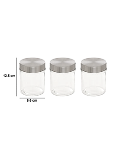 5five Set 3 vasi Miro 0,7 L trasparenti | Shopincasa
