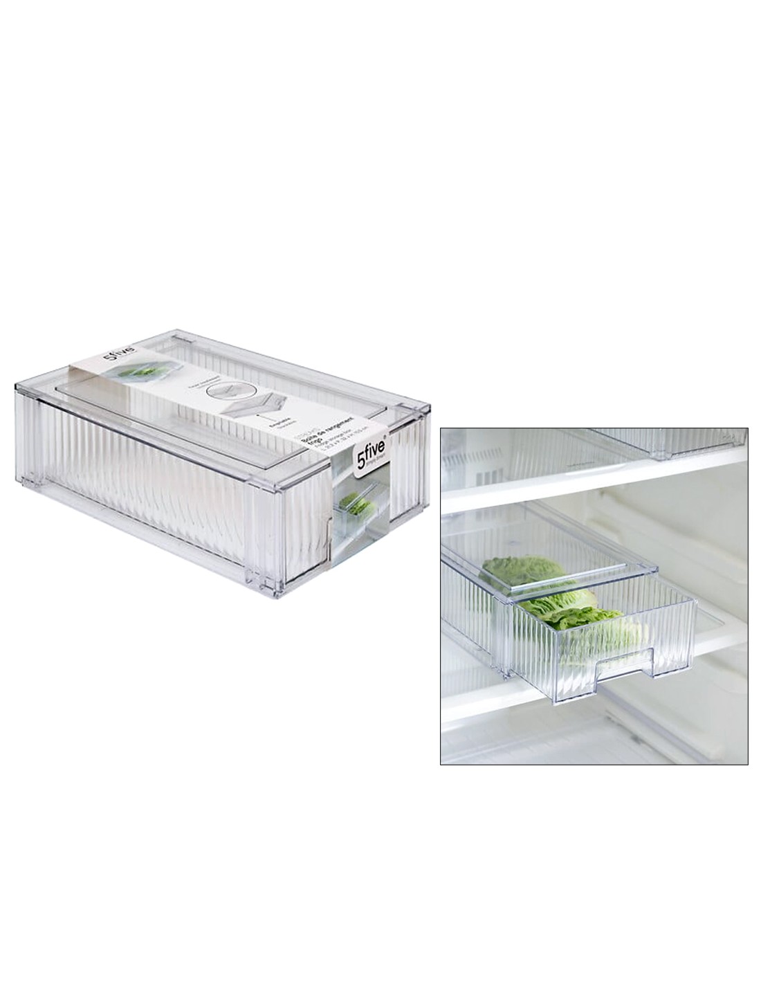 Scatola Portaoggetti con Cassetto Scorrevole per Frigorifero | Shopincasa.it
