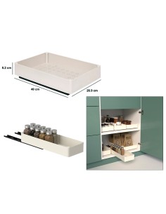 Organizer da Scrivania 40 cm Beige | Shopincasa