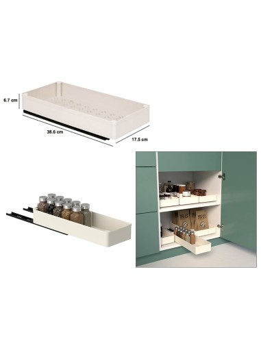 Organizer da Scrivania 38,6 cm Beige | Shopincasa