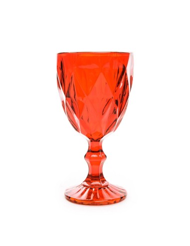 CONF 6 CALICI ROSSO VETRO 310ML