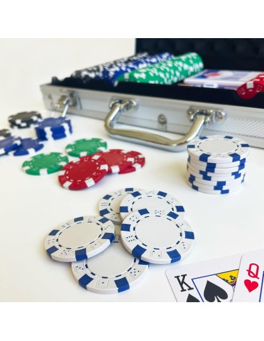 Cassetta da Poker set 300 chips carte dadi | shopincasa.it