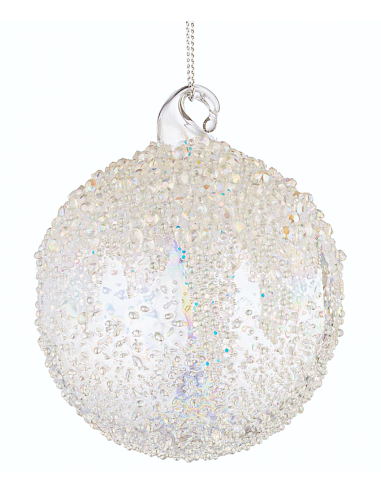 SFERA WINK 8CM VETRO TRASPARENTE