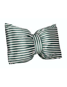 CUSCINO ATHEL 60X40CM FIOCCO RIGHE VERDE