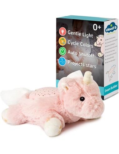 Cloud B Mini Ella the Unicorn luce notturna peluche bambini | shopincasa.it