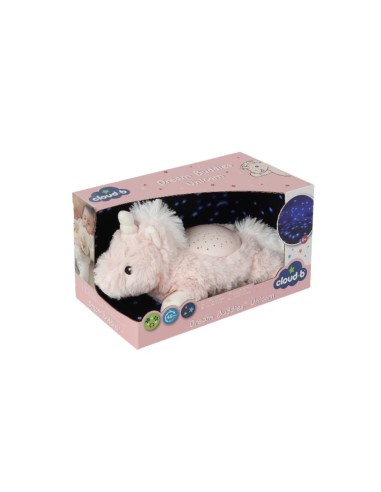 Cloud B Mini Ella the Unicorn luce notturna peluche bambini | shopincasa.it