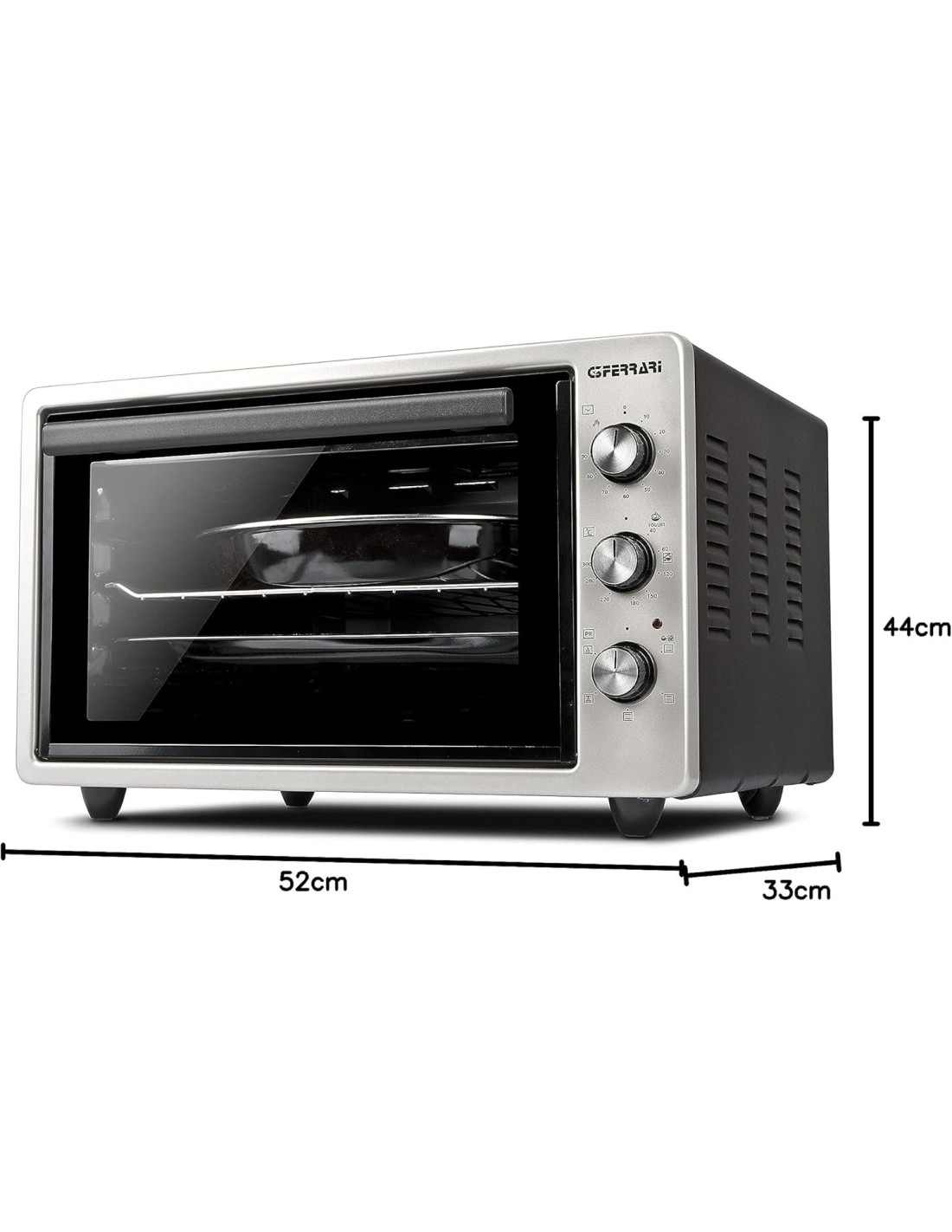 Forno Elettrico Ventilato Rostò 37L G3 Ferrari G10152 | Shopincasa