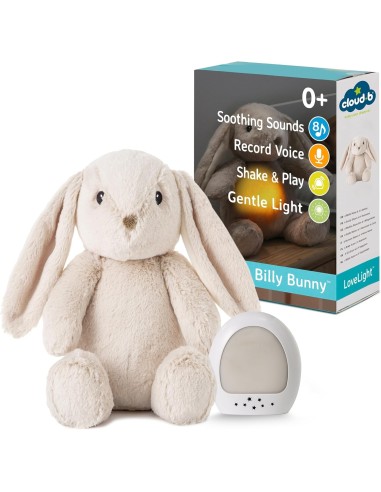 LoveLight Buddies Billy il Coniglio luce notturna peluche bambini | shopincasa.it