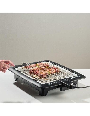 BISTECCHIERA G10024 Barbecue Portatile Giulietta con Griglia in Acc...