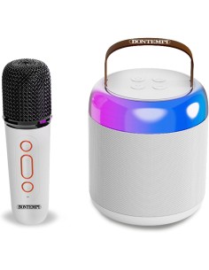 Cassa Acustica Wireless microfono luci RGB portatile | shopincasa.it