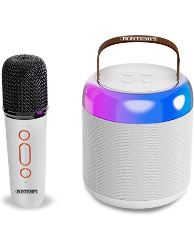 Cassa Acustica Wireless microfono luci RGB portatile | shopincasa.it