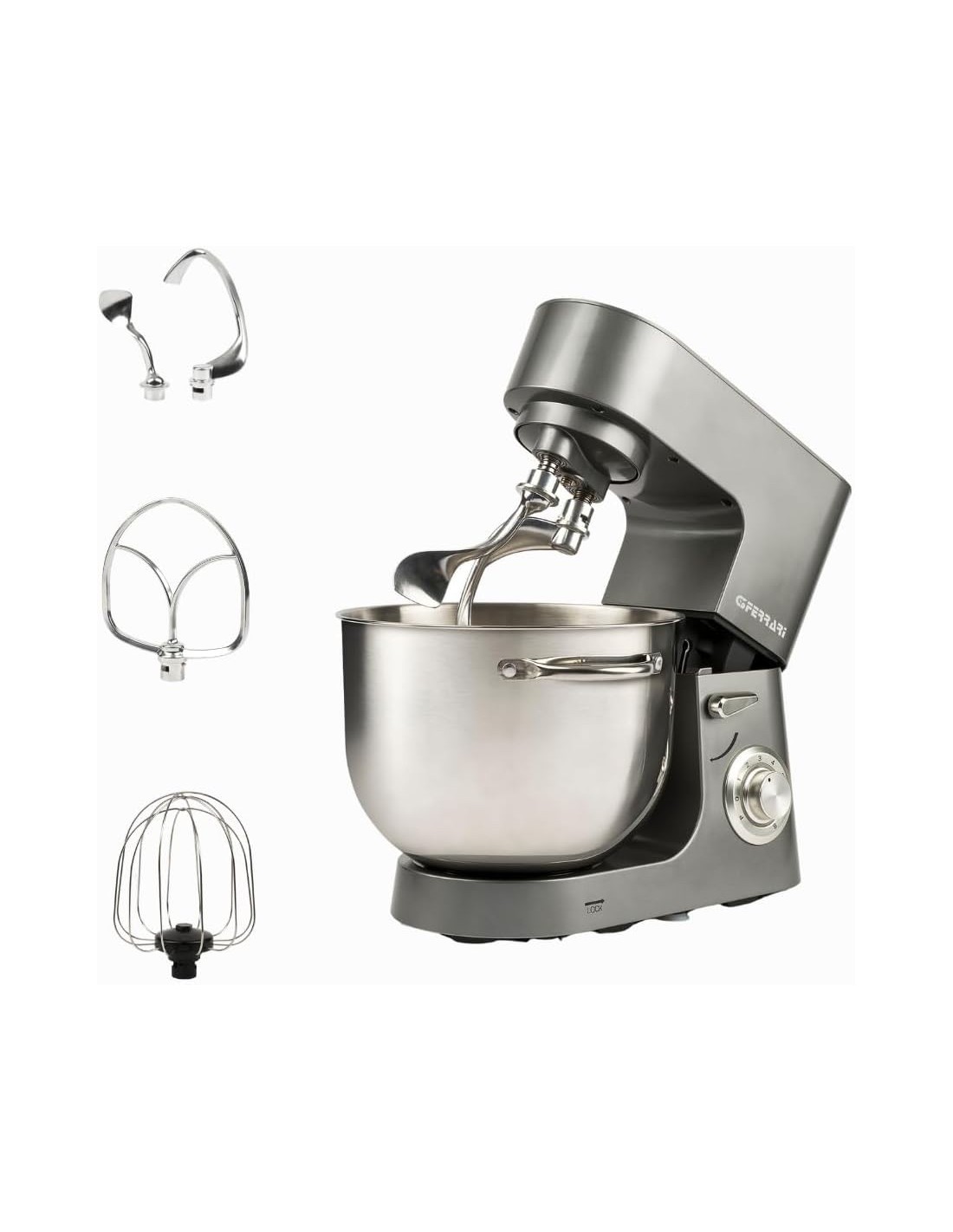 Impastatrice Planetaria Pastaio Come a Mano 8L 1800W G3 Ferrari G20164 | Shopincasa