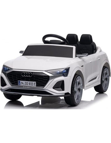 Auto Elettrica Audi SQ8 12V Bianca telecomando bambini | shopincasa.it