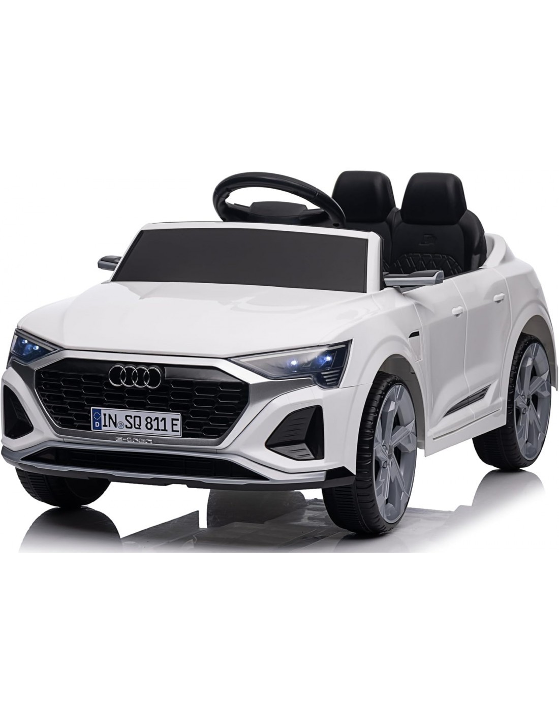Auto Elettrica Audi SQ8 12V Bianca telecomando bambini | shopincasa.it