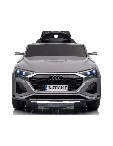 AUTO ELETTRICA CON TELECOMANDO, GIOCO BAMBINI AUDI SQ8 12V GRIGIA