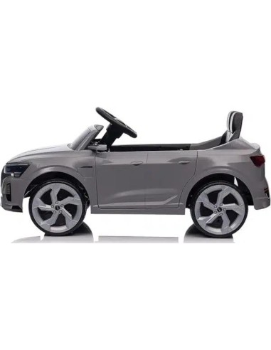 AUTO ELETTRICA CON TELECOMANDO, GIOCO BAMBINI AUDI SQ8 12V GRIGIA