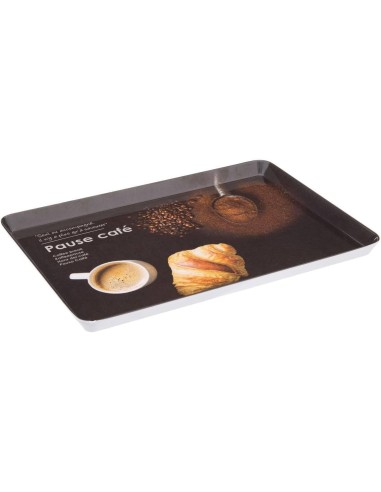 VASSOIO 179759 MELAMINA 30X22CM BLACK EDITION su Shop in Casa