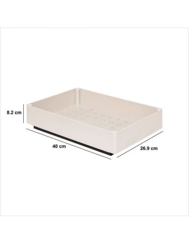Organizer da Scrivania 40 cm Beige | Shopincasa